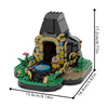 (Gobricks version) 459pcs MOC-221622 Wild Ancient Shrine