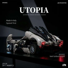 4688pcs XJD JD118 Pagani Utopia Sports Car 1:8