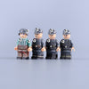 MTUV119-MTUV122 World War II foreign legion soldiers Minifigures