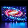 3091 pcs The Milky Way Galaxy( Dark purple background version)