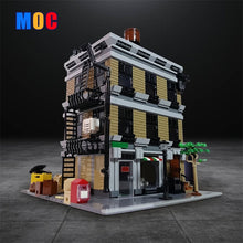 (Gobricks version) 2702PCS MOC-162822 Peter Parker's Apartment Modular Building