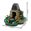 (Gobricks version) 459pcs MOC-221622 Wild Ancient Shrine