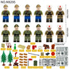 M8295 Katyn Forest sniper Soviet soldier Minifigures