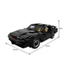 829PCS MOC-131451；Knight Rider（KITT）