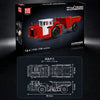 1730PCS MouldKing 17101/17102 Yellow Mining Articulated Dump Truck/Red Mining Articulated Dump Truck