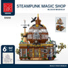 1842 pcs XMORK 020202 Steampunk Magic Shop Including LED