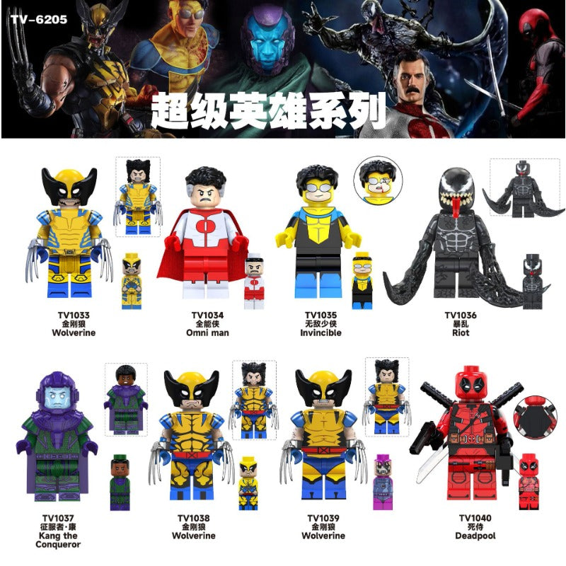 TV6205 superhero series Minifigures – Joy Bricks