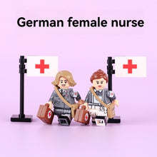 MTUV080-081 German female nurses during World War II Minifigures