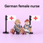 MTUV080-081 German female nurses during World War II Minifigures