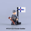 MTUV123-MTUV126 World War II foreign legion soldiers Minifigures