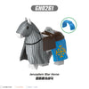 GH0261 GH0262 Medieval series war horse Minifigures