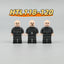 HTL118-120 World War II Hermann Göring Tanks Soldier Minifigures