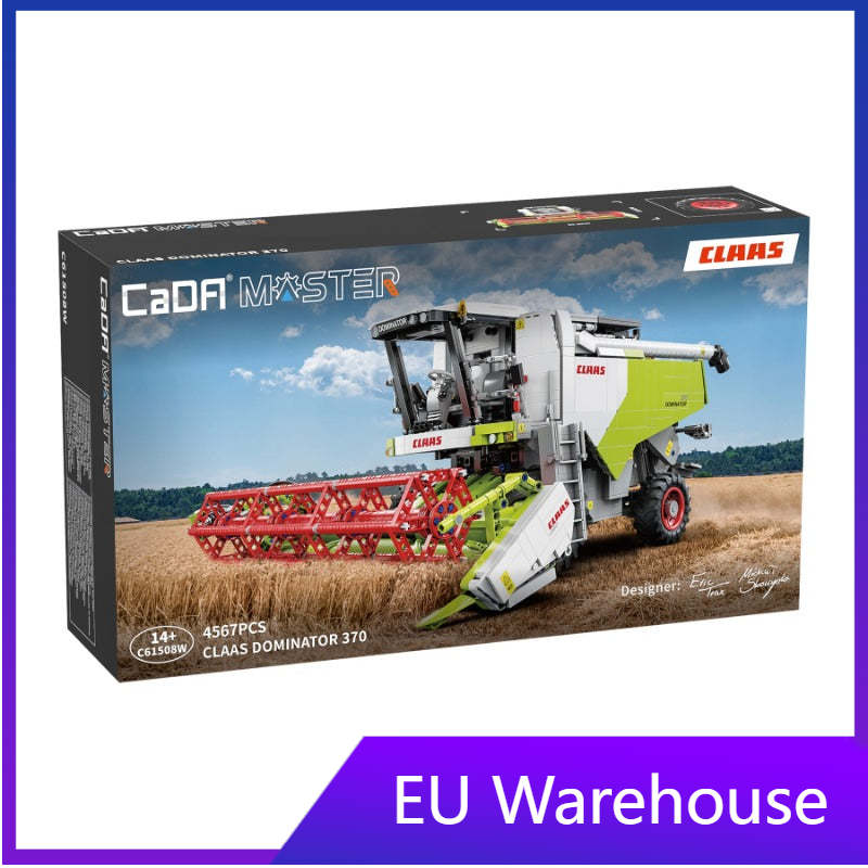 4567 pcs CaDA C61508 CLAAS Dominator 370 1:17 Dynamic version