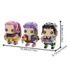 (Gobricks version) 519pcs MOC Witch Hunters - Mira, Zoe, Rumi