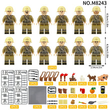 M8243 Italian Field Corps Minifigures