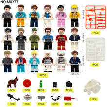 M8277 Professional Series minifigures