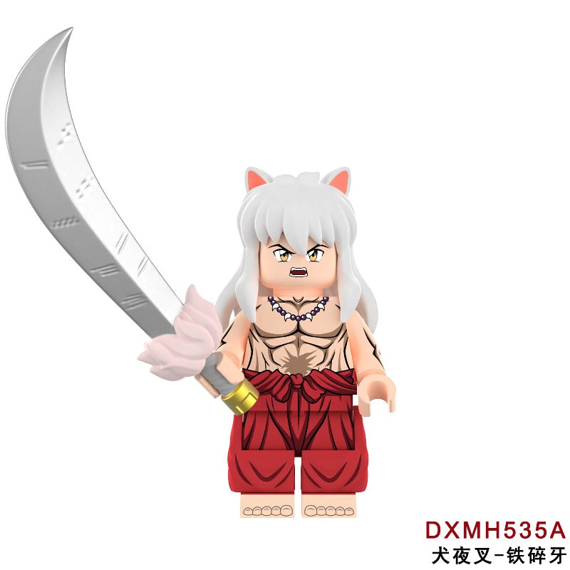 DXMH535AB Inuyasha Semi-demon Minifigures – Joy Bricks