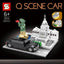 338pcs SY 5022 Q Scene Car：House of Parliament & Liberty & Wood State Guest Car