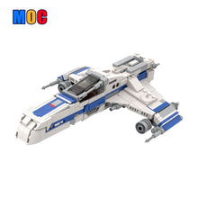 (Gobricks version) 589pcs MOC-220289 E WING - Minifigure Scale