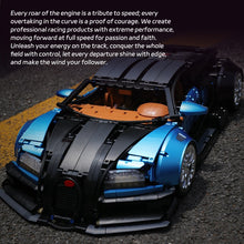 3827PCS kbox 10553 Scale Hypercar – UV Edition 1:8