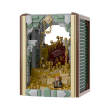 (Gobricks version) 1518pcs MOC-222251 Book Nook - Smaug