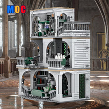 (Gobricks version) 1385PCS MOC-154155 Slytherin Common Room and Dorm