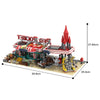 (Gobricks version) 1996PCS MOC-180677 Red Rocket Modular Gas Station from Fallout