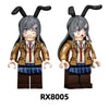 RX6401 RX6402 RX8001-8006 Rascal Does Not Dream series Minifigures