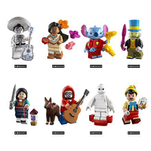 KM66057-KM66064 Cartoon  Series Stitch, Big White, Pinocchio, Miguel, Mulan Minifigures