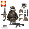WM6168 Military Series Engineer Sniper Minifigures