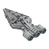 (Gobricks version) 1509pcs MOC Imperial Arquitens class light cruiser