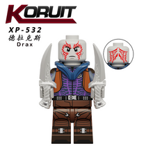 KT1070 Superhero Series Drax Adam Mantis Groot Minifigures