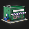 (Gobricks version) 1438pcs MOC-223229 Modular The Android's Dungeon & Baseball Card Shop