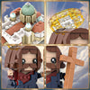(Gobricks version) 347pcs MOC Religion - Church Jesus