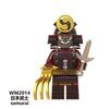 WM6096 Set sale Samurai Series Anime Figure minifigures