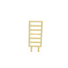 6020 7x3 Single Side Trapezoidal Fence with Clamps 10pcs