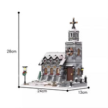 1074pcs MOC-58208 Little Winter Church