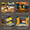 2349pcs JIESTAR Train Park [With Lighting Kit]