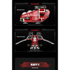1107pcs ZAPE 98002 Republic Gunboat