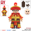 DY322-324 Southern Song Dynasty Soldier Black Gold and Silver Armor Minifigures