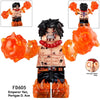 FD605 FD606 Emperor Yan, Portgas D. Ace Minifigures