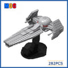282pcs MOC-68698 Micro Series Scimitar Sith-Infiltrator, 1:128