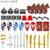 1604A-E 1601-I-A 1601-I-B 1601-J 76419 Medieval Carriage Weapon Kit minifigure