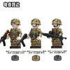N689-691 World War II Doomsday Camouflage Soldiers Minifigures