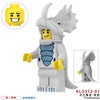 KL3310 KL3311 KL3312 KL3313 KL3314 KL3315 KL3316 Triceratops dinosaur Minifigures