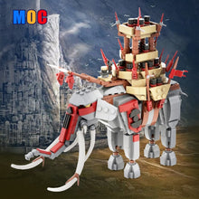 (Gobricks version) 688 pcs MOC-76558 Mumakil Oliphant