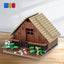 (Gobricks version) MOC-146915 Wooden House (without interior)
