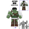 AF368—369 Superhero Hulk Minifigures