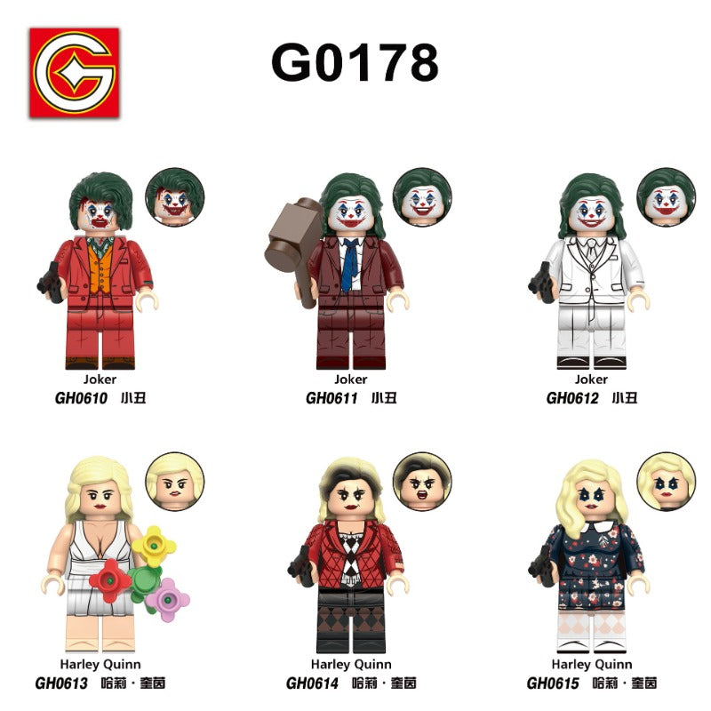 G0178 Joker: Folie à Deux Series Minifigures – Joy Bricks