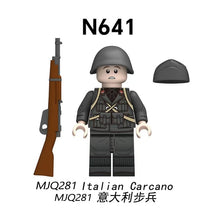 N641-644 Italian Infantry series Minifigures